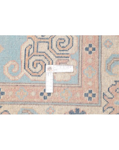 Tappeto Kazak Afghanistan bianco azzurro 151x204