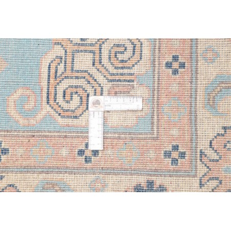 Tappeto Kazak Afghanistan bianco azzurro 151x204