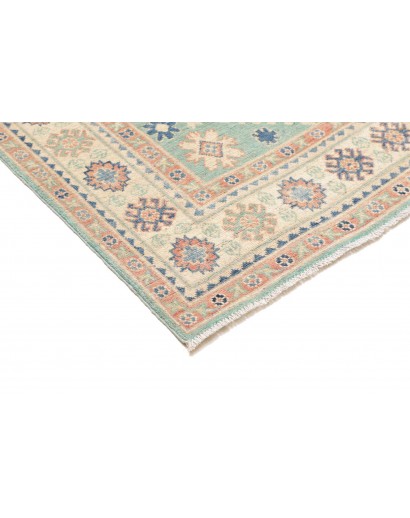 Tappeto Kazak Afghanistan beige bianco 127x194
