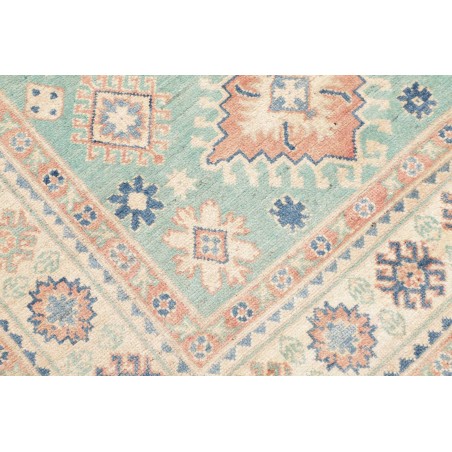 Tappeto Kazak Afghanistan beige bianco 127x194