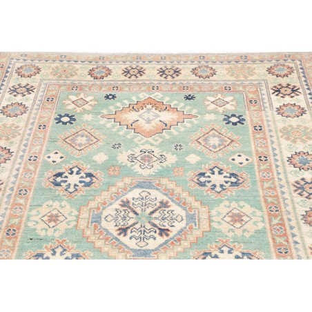Tappeto Kazak Afghanistan beige bianco 127x194
