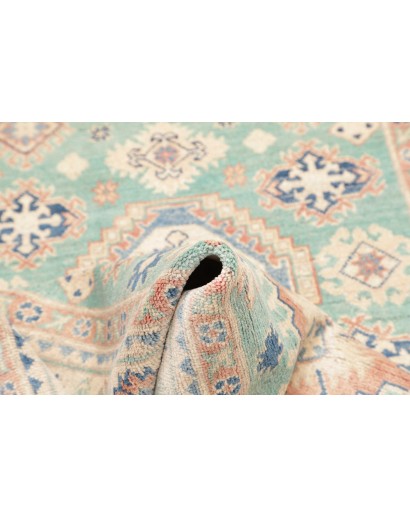 Tappeto Kazak Afghanistan beige bianco 127x194