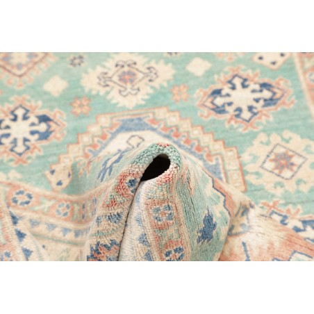 Tappeto Kazak Afghanistan beige bianco 127x194