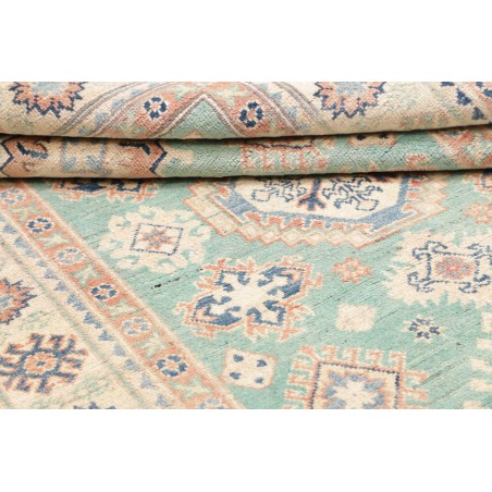 Tappeto Kazak Afghanistan beige bianco 127x194