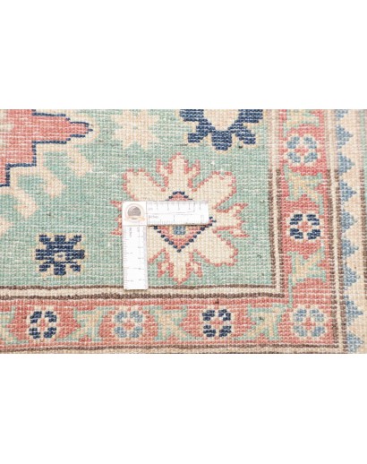 Tappeto Kazak Afghanistan beige bianco 127x194