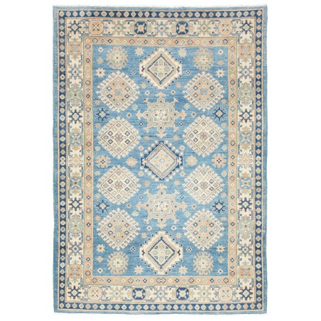 Tappeto Kazak Afghanistan beige grigio 123x182