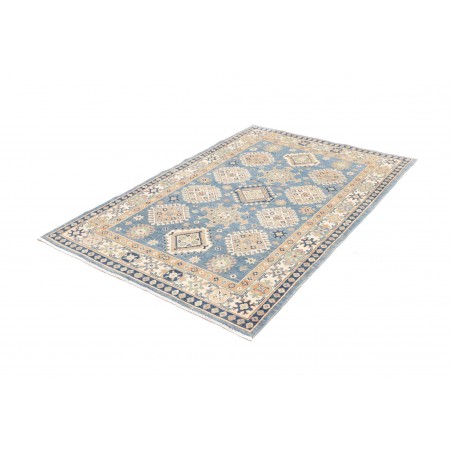 Tappeto Kazak Afghanistan beige grigio 123x182