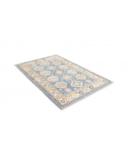 Tappeto Kazak Afghanistan beige grigio 123x182