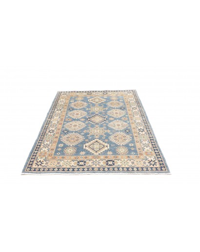 Tappeto Kazak Afghanistan beige grigio 123x182