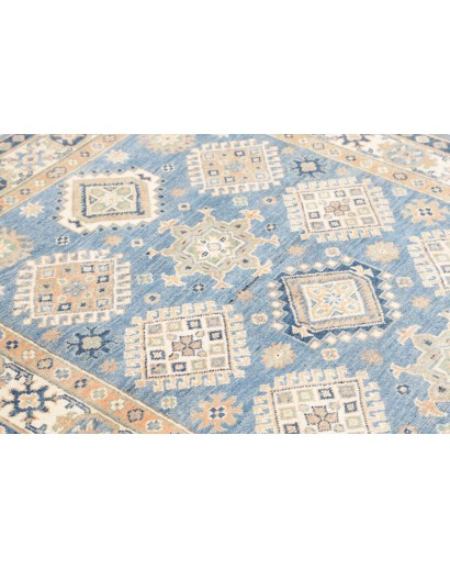 Tappeto Kazak Afghanistan beige grigio 123x182