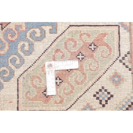 Tappeto Kazak Afghanistan bianco giallo 124x173