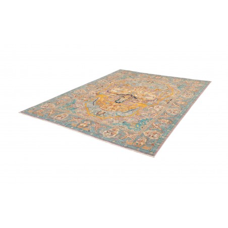 Tappeto Shahi Fine Pakistan marrone azzurro 206x250