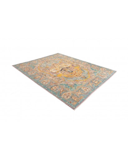 Tappeto Shahi Fine Pakistan marrone azzurro 206x250