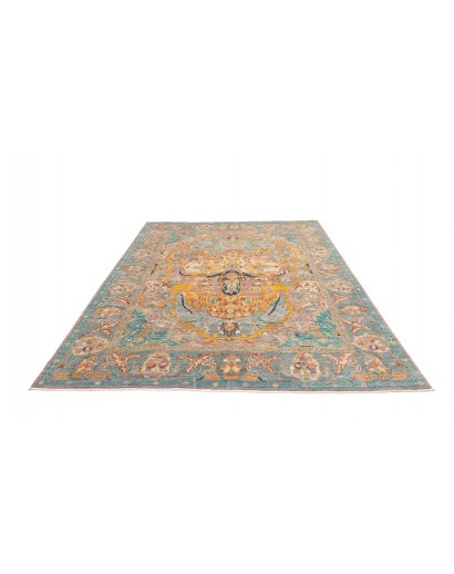 Tappeto Shahi Fine Pakistan marrone azzurro 206x250