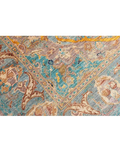 Tappeto Shahi Fine Pakistan marrone azzurro 206x250
