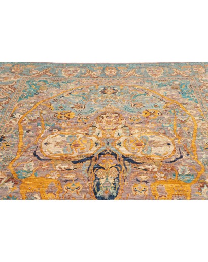 Tappeto Shahi Fine Pakistan marrone azzurro 206x250