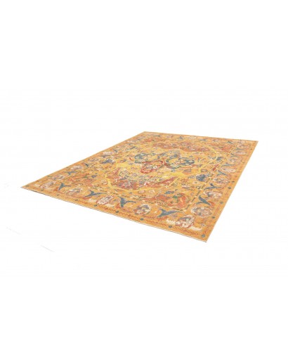 Tappeto Shahi Fine Pakistan marrone bianco 249x302