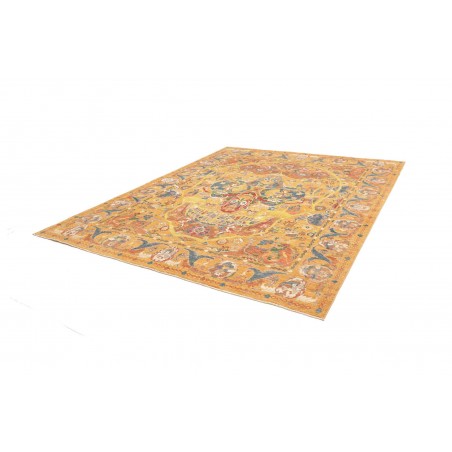 Tappeto Shahi Fine Pakistan marrone bianco 249x302