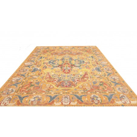 Tappeto Shahi Fine Pakistan marrone bianco 249x302