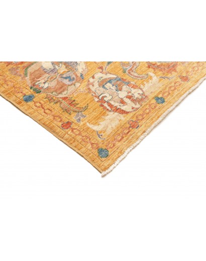 Tappeto Shahi Fine Pakistan marrone bianco 249x302