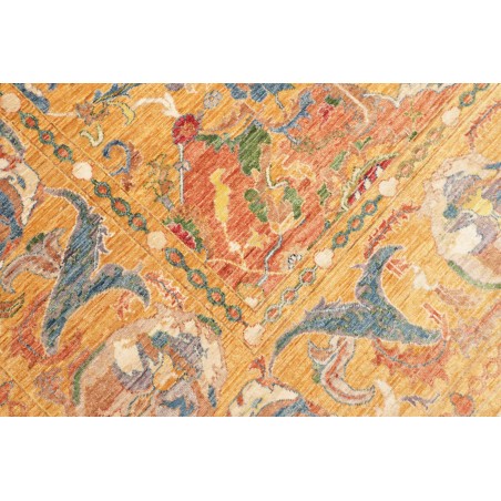 Tappeto Shahi Fine Pakistan marrone bianco 249x302