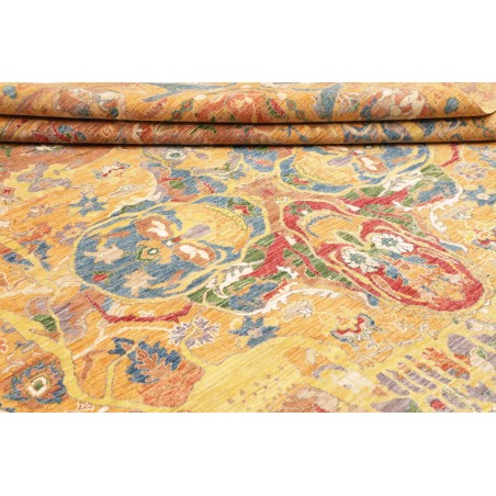 Tappeto Shahi Fine Pakistan marrone bianco 249x302