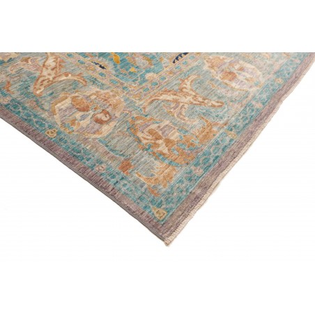 Tappeto Shahi Fine Pakistan marrone azzurro 279x371
