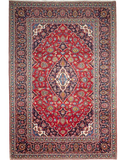 Tappeto Ardakan Persia marrone bianco 203x295