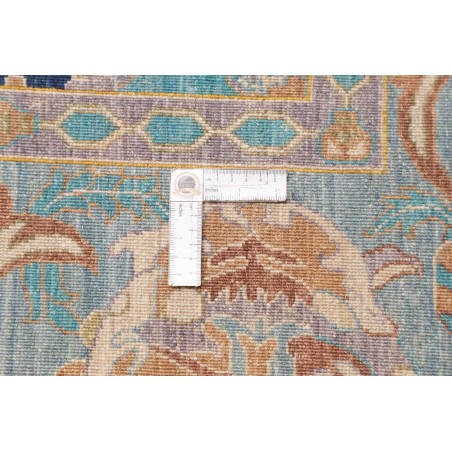 Tappeto Shahi Fine Pakistan marrone azzurro 279x371