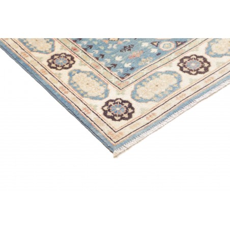 Tappeto Kazak Afghanistan beige azzurro 122x178