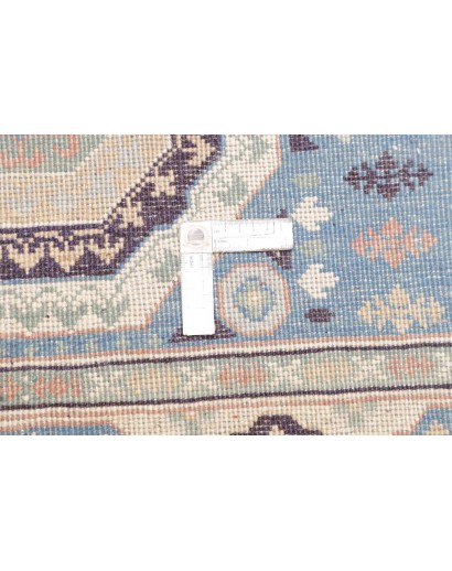 Tappeto Kazak Afghanistan beige azzurro 122x178