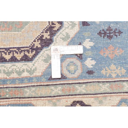 Tappeto Kazak Afghanistan beige azzurro 122x178