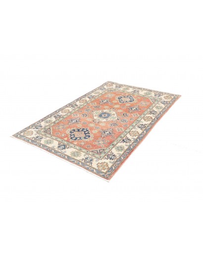 Tappeto Kazak Afghanistan marrone azzurro 115x173