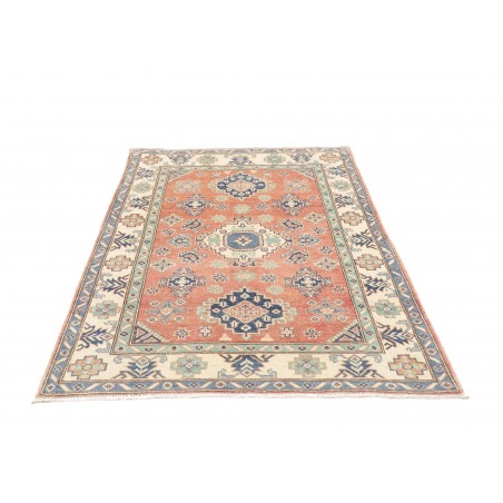 Tappeto Kazak Afghanistan marrone azzurro 115x173