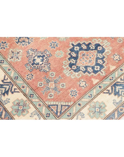Tappeto Kazak Afghanistan marrone azzurro 115x173
