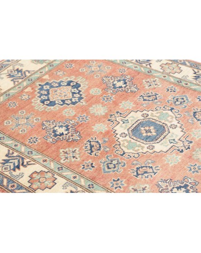 Tappeto Kazak Afghanistan marrone azzurro 115x173