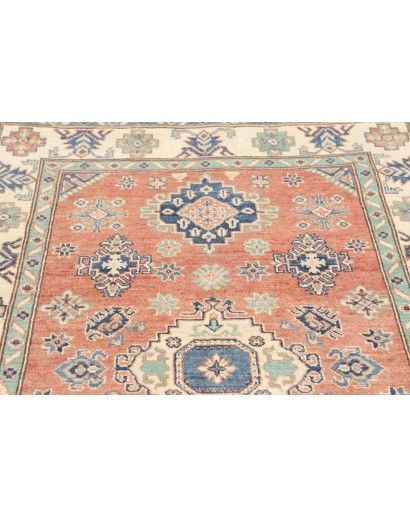Tappeto Kazak Afghanistan marrone azzurro 115x173