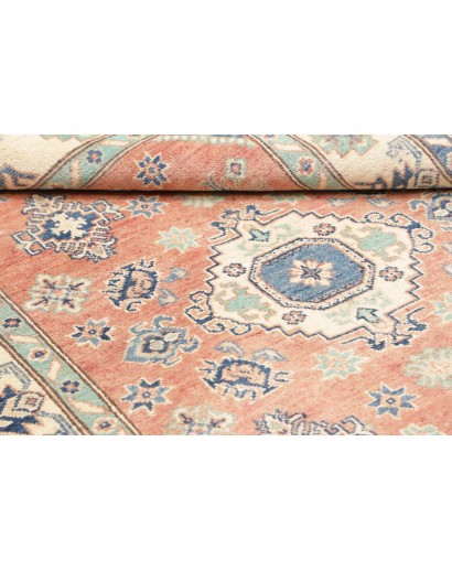 Tappeto Kazak Afghanistan marrone azzurro 115x173