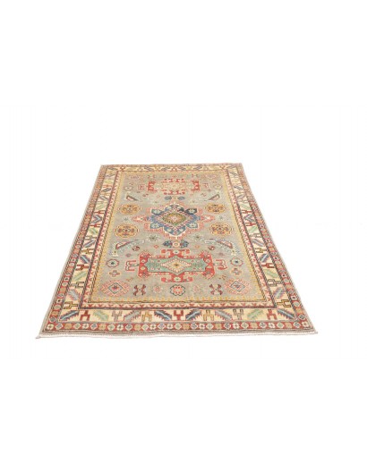 Tappeto Kazak Afghanistan marrone beige 118x185
