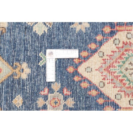 Tappeto Kazak Afghanistan bianco azzurro 173x240