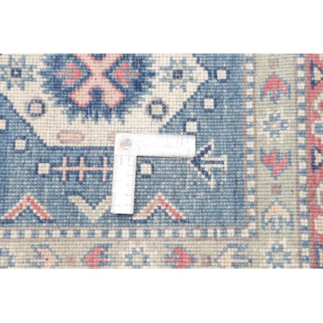 Tappeto Kazak Afghanistan beige azzurro 172x242