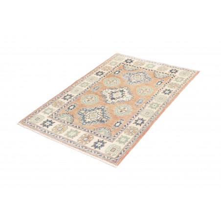 Tappeto Kazak Afghanistan beige giallo 82x123