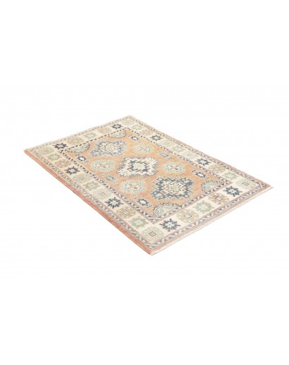 Tappeto Kazak Afghanistan beige giallo 82x123