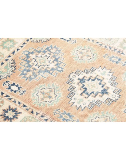 Tappeto Kazak Afghanistan beige giallo 82x123