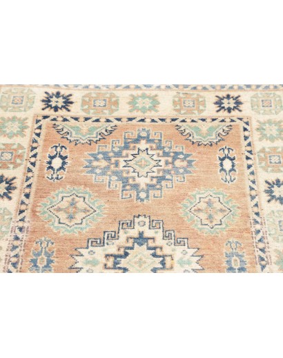 Tappeto Kazak Afghanistan beige giallo 82x123