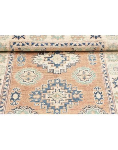 Tappeto Kazak Afghanistan beige giallo 82x123