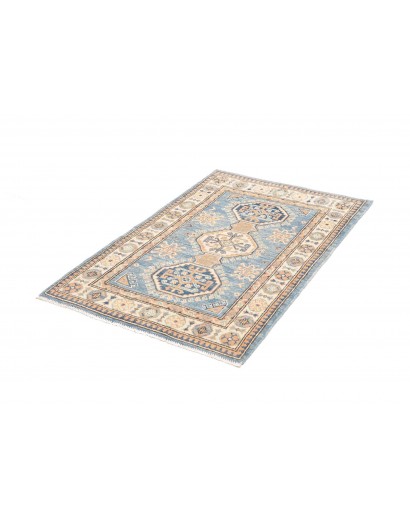 Tappeto Kazak Afghanistan beige giallo 79x126