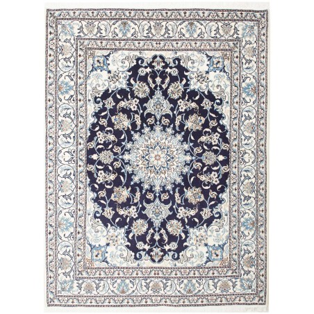 Tappeto Nain Kashmar Persia grigio 150x200