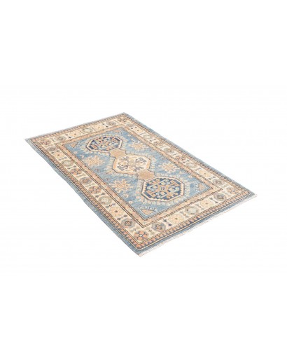 Tappeto Kazak Afghanistan beige giallo 79x126