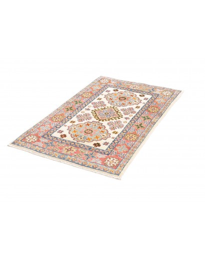 Tappeto Kazak Afghanistan bianco marrone 78x124